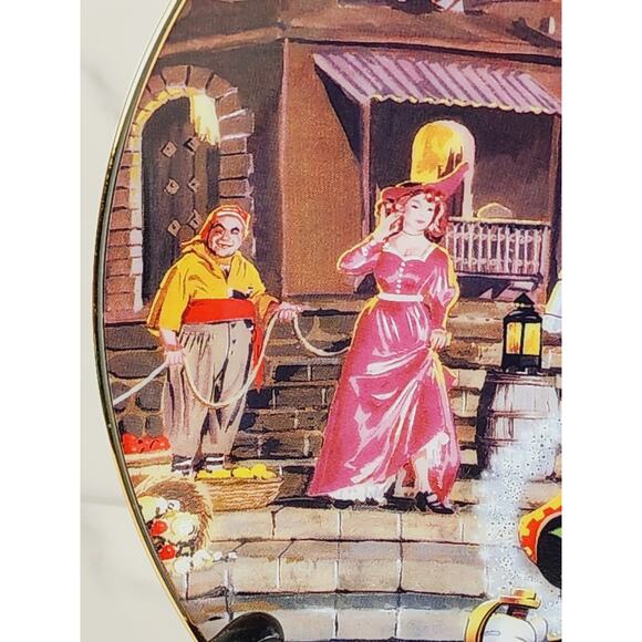 Disneyland Mickey Pirates Of The Caribbean Wall Decor Plate 8" Anniversary 1995 - Picture 3 of 13